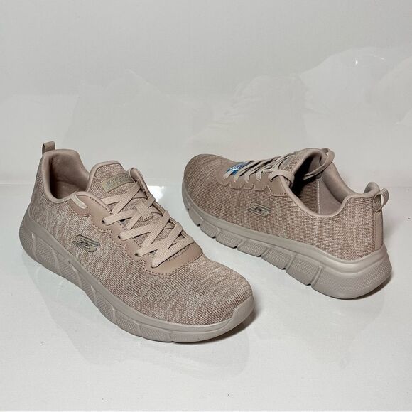 Skechers BOBS B Flex Vegan Encore Move Lace-Up Sneakers - Picture 3 of 7
